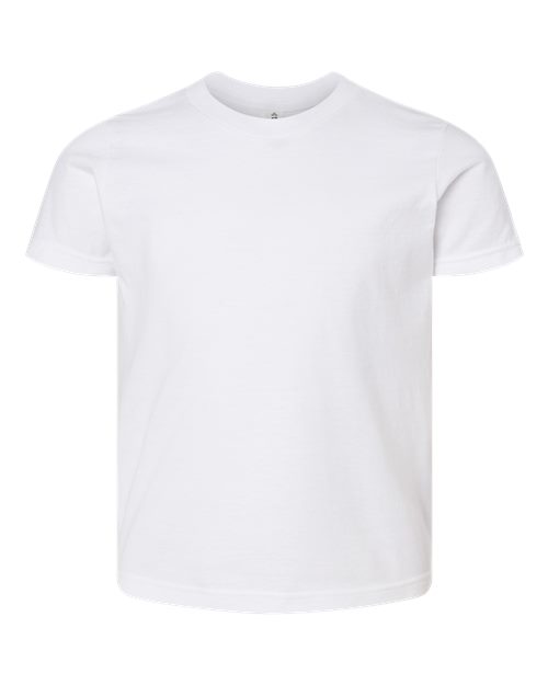 Youth Fine Jersey T-Shirt - White Front