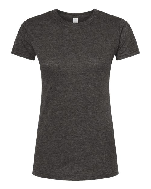 Women's Poly-Rich T-Shirt - Heather Graphite Front