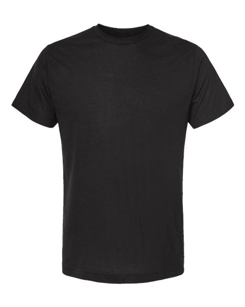 Unisex Poly-Rich T-Shirt - Black Front