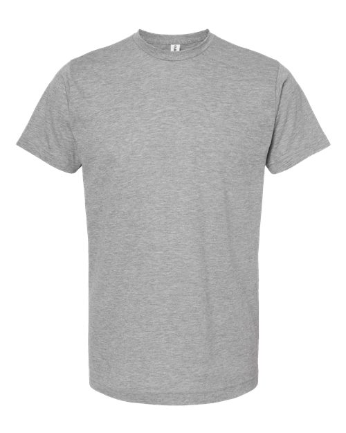 Unisex Poly-Rich T-Shirt - Heather Grey Front
