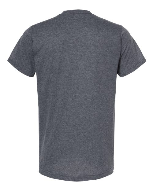 Unisex Poly-Rich T-Shirt - Heather Navy Back