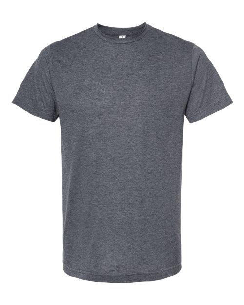 Unisex Poly-Rich T-Shirt - Heather Navy Front