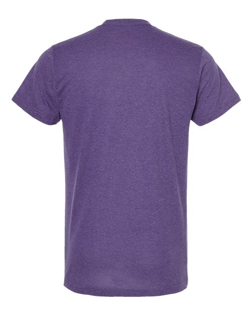 Unisex Poly-Rich T-Shirt - Heather Purple Back