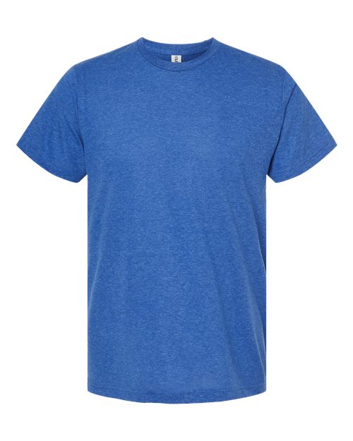 Unisex Poly-Rich T-Shirt - Heather Royal Front