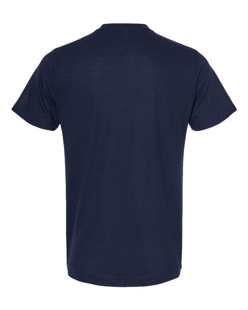 Unisex Poly-Rich T-Shirt - Navy Back