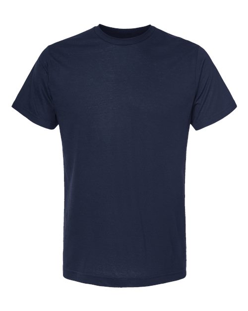Unisex Poly-Rich T-Shirt - Navy Front