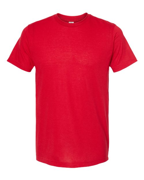 Unisex Poly-Rich T-Shirt - Red Front