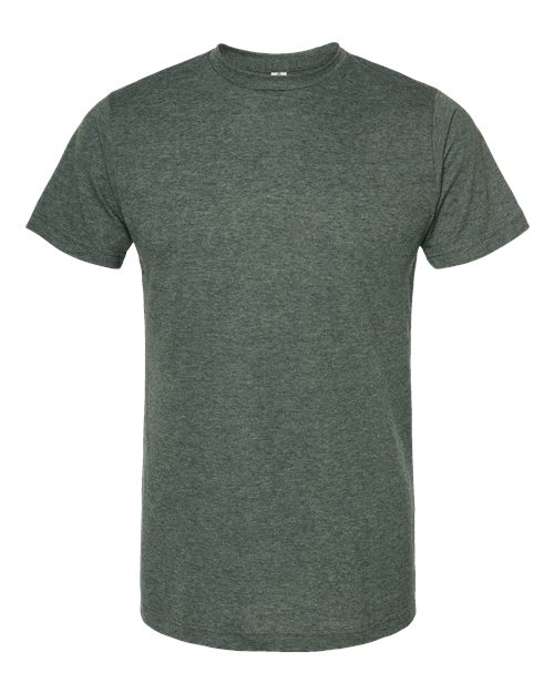 Unisex Poly-Rich T-Shirt - Heather Hunter Front