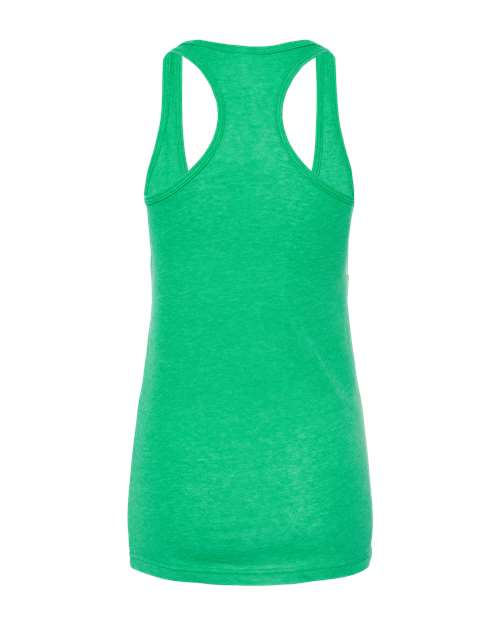 Women's Poly-Rich Racerback Tank Top - Heather Kelly Back