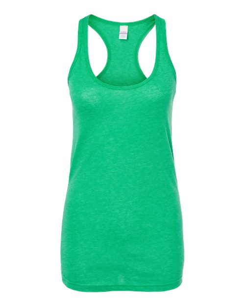 Women's Poly-Rich Racerback Tank Top - Heather Kelly Front