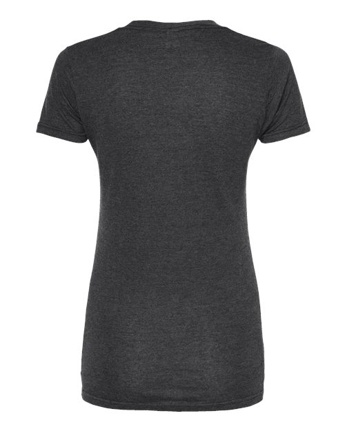 Women's Tri-Blend T-Shirt - Graphite Tri Blend Back