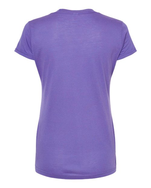 Women's Tri-Blend T-Shirt - Lilac Tri Blend Back