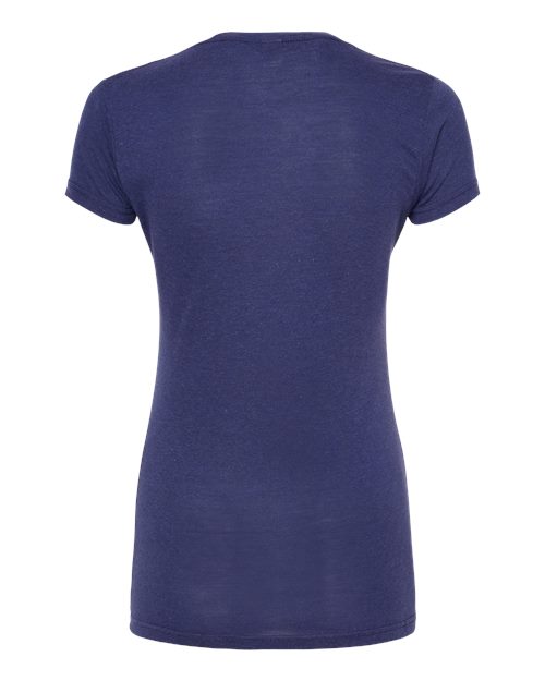 Women's Tri-Blend T-Shirt - Midnight Tri Blend Back