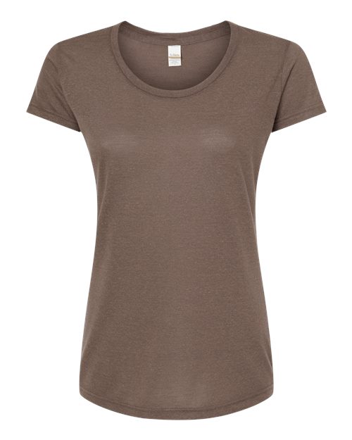 Women's Tri-Blend T-Shirt - Mocha Tri Blend Front