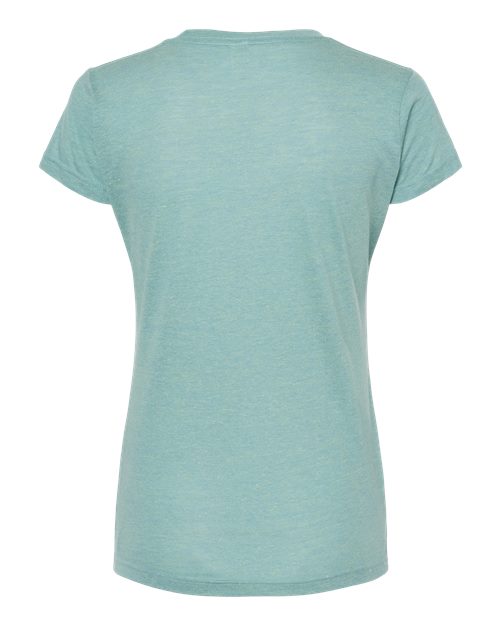 Women's Tri-Blend T-Shirt - Seafoam Tri Blend Back