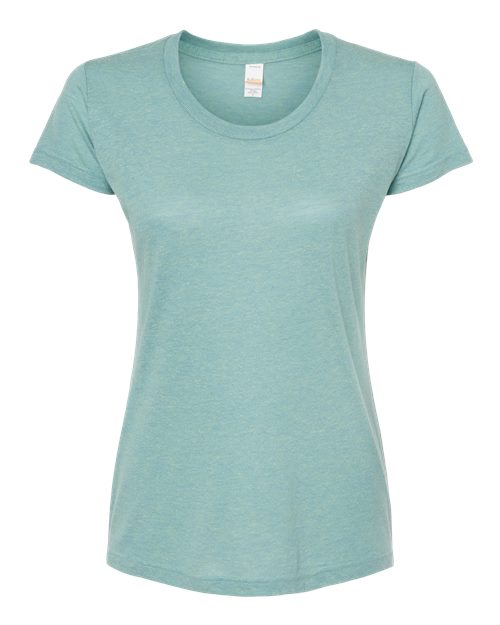 Women's Tri-Blend T-Shirt - Seafoam Tri Blend Front