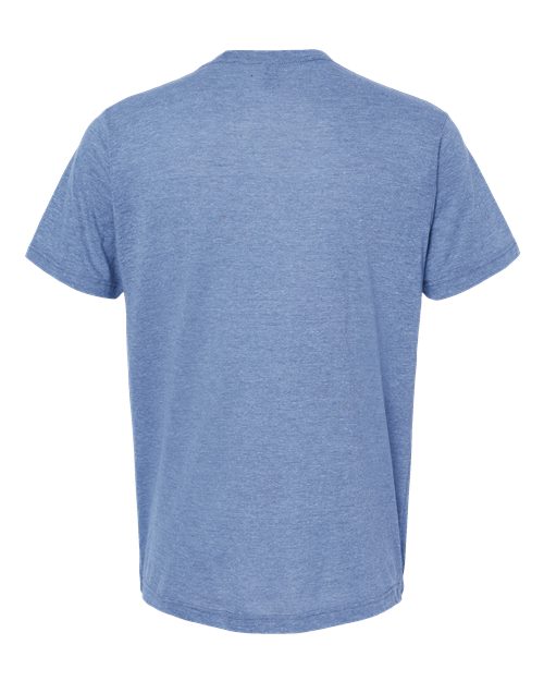 Men's Tri-Blend T-Shirt - Athletic Blue Tri Blend Back