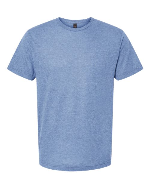 Men's Tri-Blend T-Shirt - Athletic Blue Tri Blend Front