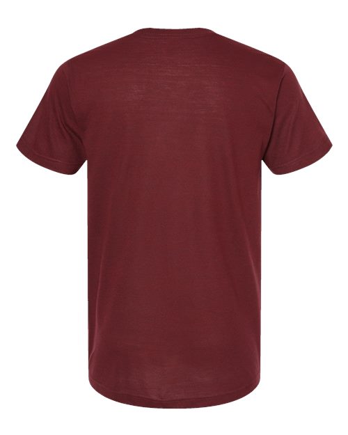 Men's Tri-Blend T-Shirt - Cardinal Tri Blend Back