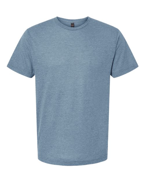 Men's Tri-Blend T-Shirt - Denim Tri Blend Front