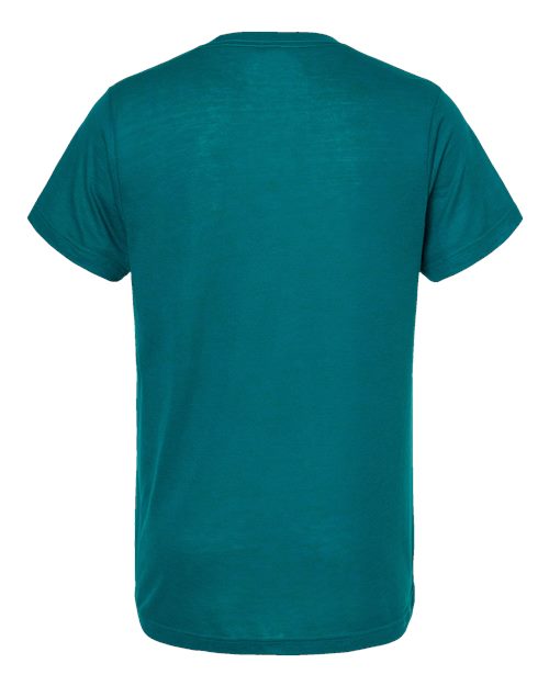 Men's Tri-Blend T-Shirt - Jade Tri Blend Back