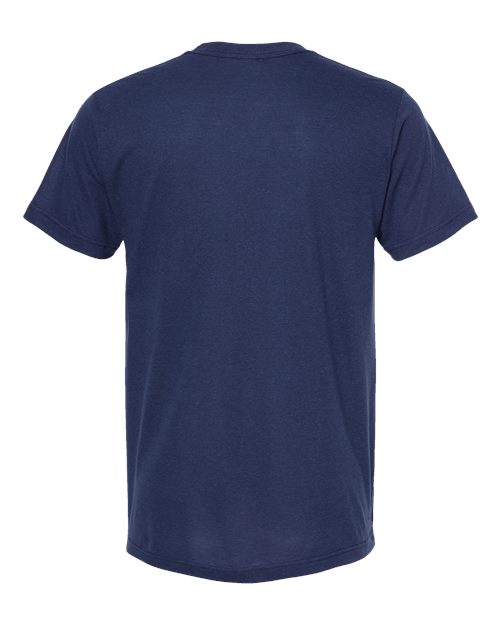 Men's Tri-Blend T-Shirt - Midnight Tri Blend Back