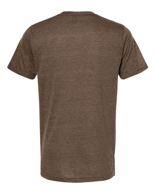 Men's Tri-Blend T-Shirt - Mocha Tri Blend Back
