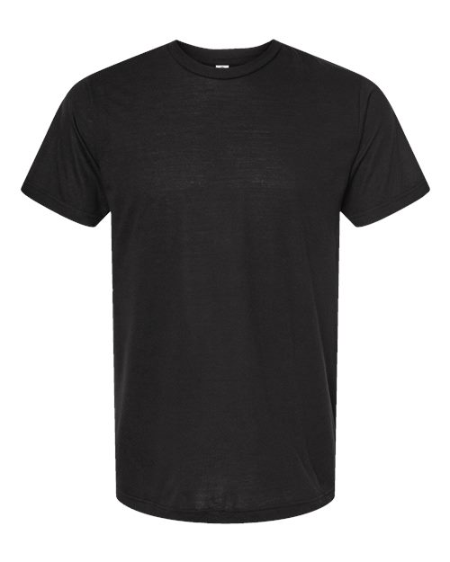 Men's Tri-Blend T-Shirt - Solid Black Tri Blend Front