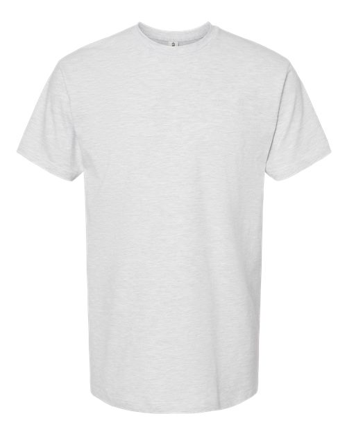 Unisex Heavyweight Jersey T-Shirt - Ash Front