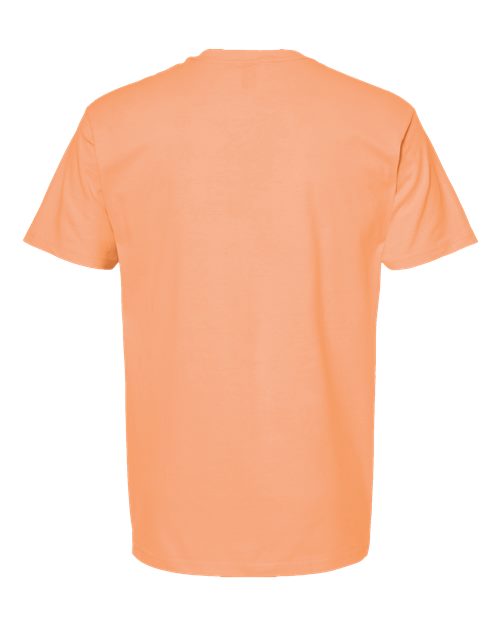 Unisex Heavyweight Jersey T-Shirt - Cantaloupe Back