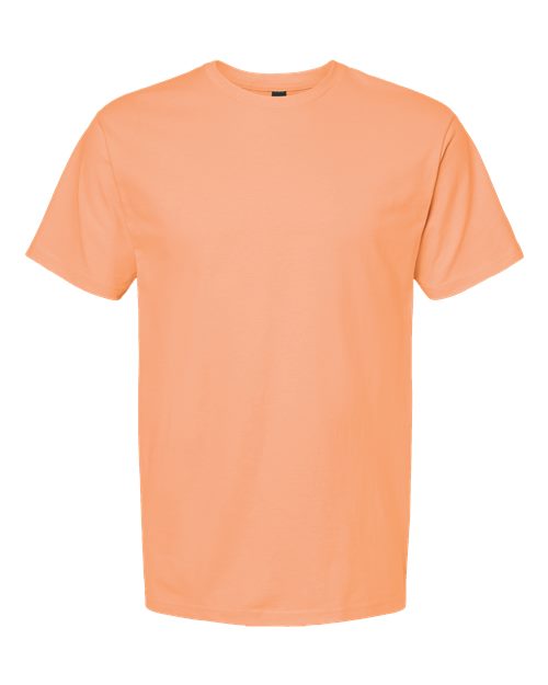 Unisex Heavyweight Jersey T-Shirt - Cantaloupe Front