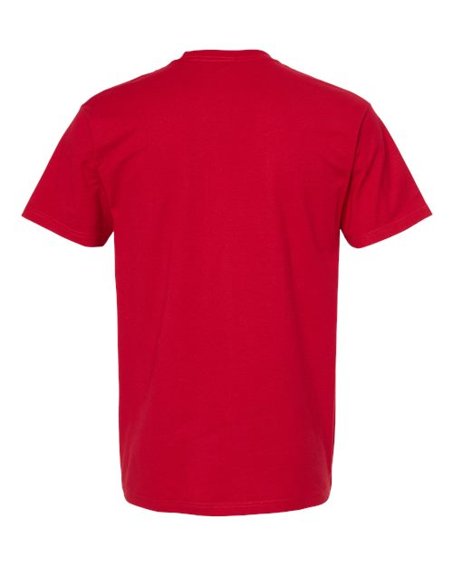 Unisex Heavyweight Jersey T-Shirt - Cardinal Back