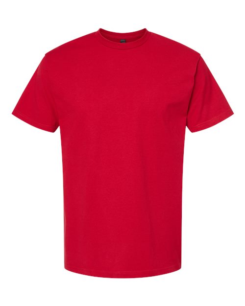 Unisex Heavyweight Jersey T-Shirt - Cardinal Front