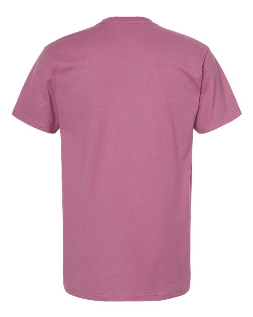 Unisex Heavyweight Jersey T-Shirt - Cassis Back
