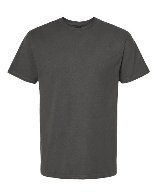 Tultex Unisex Heavyweight Jersey T-Shirt - Charcoal Front