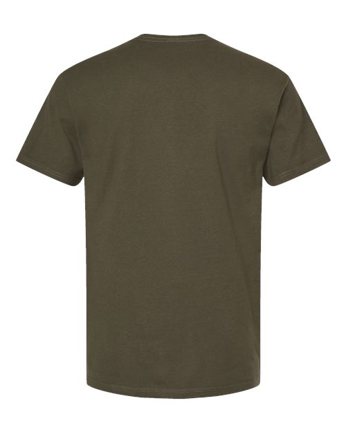 Unisex Heavyweight Jersey T-Shirt - Grape Leaf Back