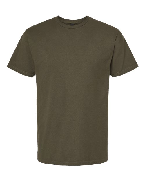 Unisex Heavyweight Jersey T-Shirt - Grape Leaf Front