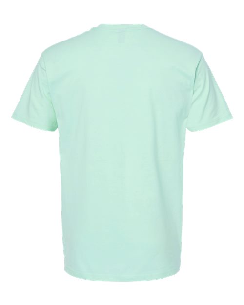 Unisex Heavyweight Jersey T-Shirt - Light Mint Back