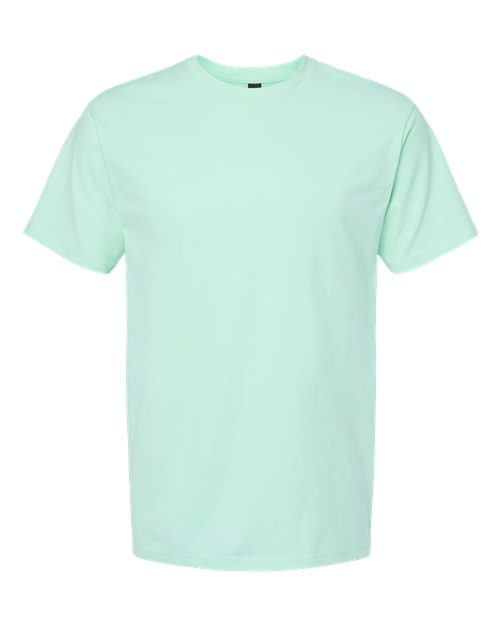 Unisex Heavyweight Jersey T-Shirt - Light Mint Front