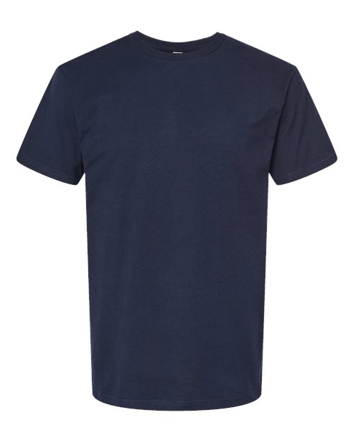 Unisex Heavyweight Jersey T-Shirt - Navy Front