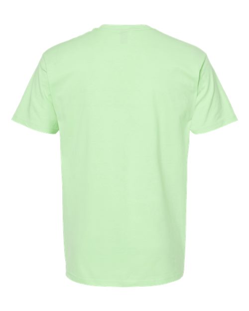 Unisex Heavyweight Jersey T-Shirt - Neo Mint Back