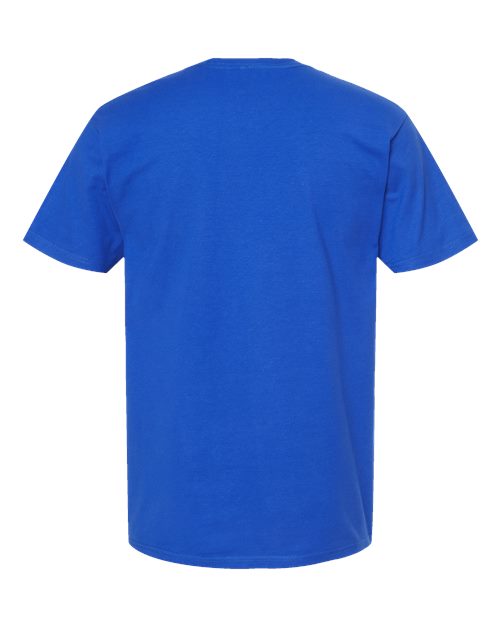 Unisex Heavyweight Jersey T-Shirt - Royal Back