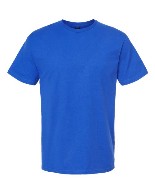 Unisex Heavyweight Jersey T-Shirt - Royal Front