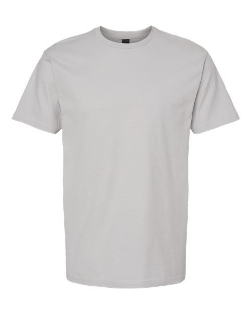 Unisex Heavyweight Jersey T-Shirt - Silver Front