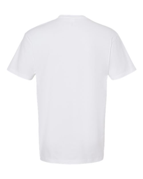 Unisex Heavyweight Jersey T-Shirt - White Back