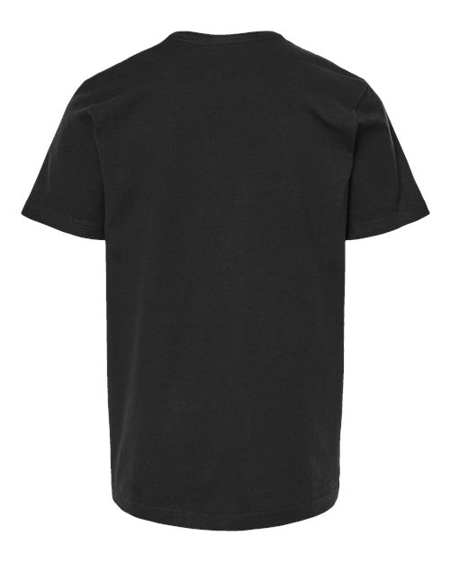 Youth Heavyweight Jersey T-Shirt - Black Back