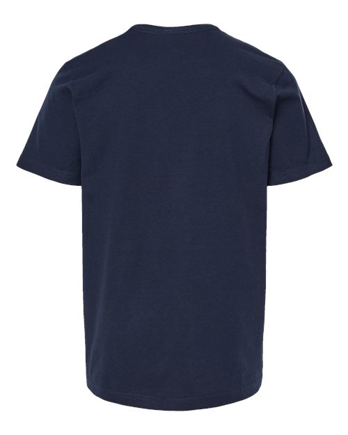 Youth Heavyweight Jersey T-Shirt - Navy Back