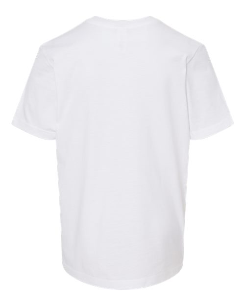 Youth Heavyweight Jersey T-Shirt - White Back