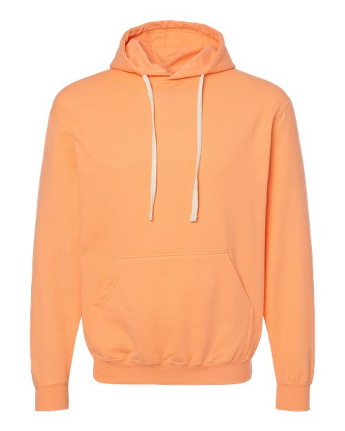 Unisex Fleece Hooded Sweatshirt - Cantaloupe Front