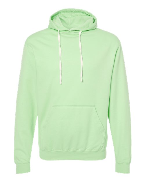 Unisex Fleece Hooded Sweatshirt - Neo Mint Front